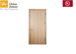 Best BS Standard Red Color HPL Finish 45mm THK Fire Rated Interior Door For Hotel/ Infilling Perlite Board wholesale