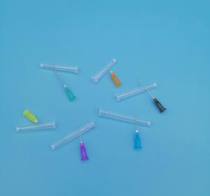 Best Disposable Pink Syringe Needle Side Hole Out Diameter 1.2mm 18G wholesale