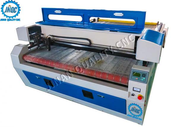 Cheap Auto - Feeding Laser Cutting Machine For Fabric & Leather With Dual / Double Head for sale