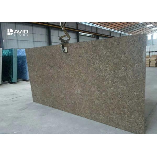 Chinese Quartz Stone Slab Non Scratched , Quartz Slab For Kitchen / Vanity