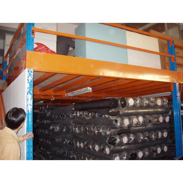 Cold Roll Steel Mezzanine Floor Boards , Heavy Duty Mezzanine Storage Systems