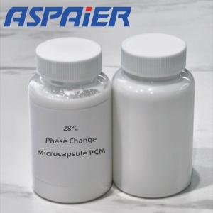 China A Possess Remarkable Properties And Innovative Material - Advanced 28°C Solid Phase Change Microcapsules Can Be Skillfully Added To Various Types Of Fibers on sale