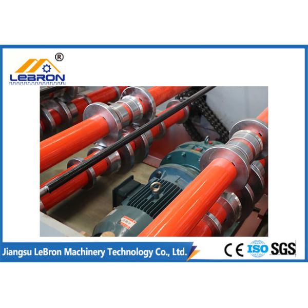 PLC Control Automatic Floor Deck Roll Forming Machine Roof Tile Machine Hydraulic Cut