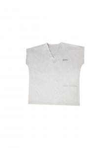 Best 160 GSM Sleeveless Scrub Vest 65% Polyester 35% Cotton Anti Stain Anti Oil wholesale