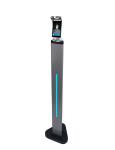Linux Operating 8" IPS Screen Face Recognition Thermometer