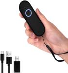 1D Portable Bluetooth Barcode Scanner 617nm LED CCD Image Sensor With Memory