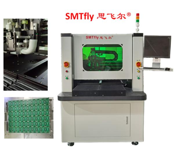 Cheap PCB Router Machine with 2-Way Sliding Exchanger and Automatic Separator Tool for sale