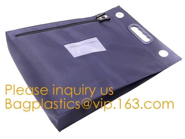 Security Bank Deposit Bag Coin Bag Cash Bag Bank Box Money Bag Tamper Proof Security Plastic Padlock Seal For Safety