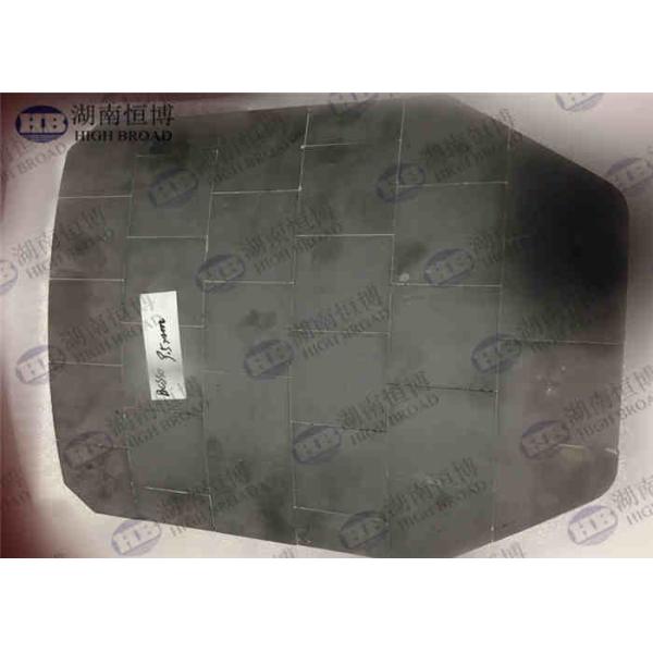 NIJ III Lightweight Bulliteproof Ballistic Tiles , Single Curve Pure Armored UHMWPE Plate