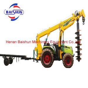 Best Cost effective wholesale tractor post hole digger pole erection machine wholesale