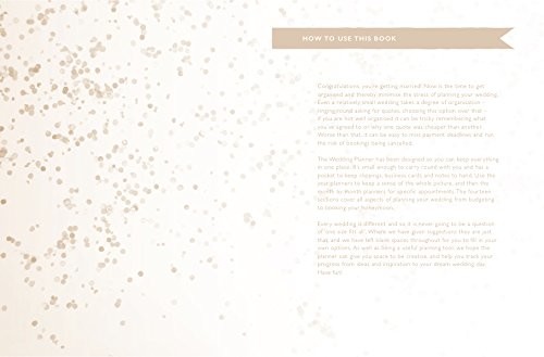 Customized Size The Wedding Planner & Organizer Hardcover With Elastic Band