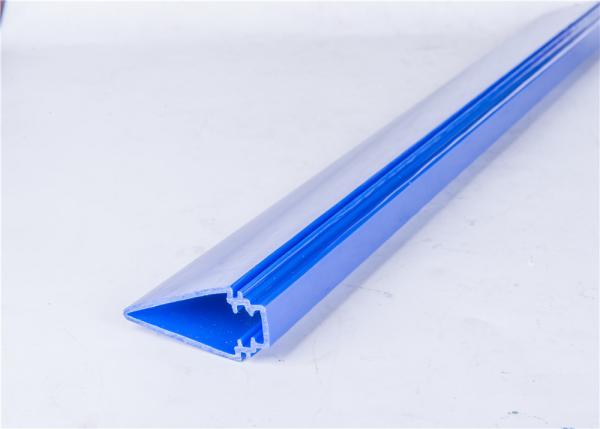Cheap Extruded Polycarbonate LED Profile Moisture Proof LED Diffuser / Lampshade for sale