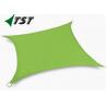 Buy cheap Polyester Rectangle Sun Sail 5 X 6 M Patio Landscaping Green Color from wholesalers