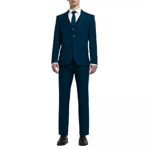 Best Black 2PCS Mens Tuxedo Suit Jacket And Trousers For Special Occasion Formal Wear Custom wholesale