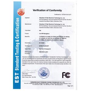 Shenzhen Anstar Intelligent Connected Technology Co., Ltd. Certifications