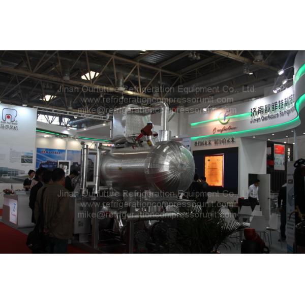 Inverter Type Co2 Refrigeration System Secondary Refrigerant Compacted Refrigeration Unit