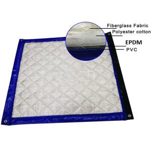 Temporary Sound Barrier 4 layer design mass loaded vinyl sound barrier