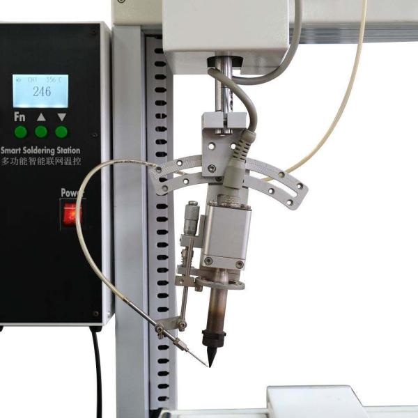 Automatic Soldering Machine with Rotary Soldering Capability Welding Equipment PCB Soldering Machine