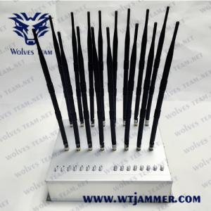 China 16 Antennas 3G 4GLTE 4GWimax 35W Mobile Phone Jammer on sale