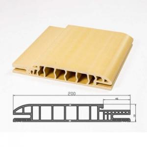 Best 20cm Architecture WPC Door Frame 4.6cm Honeycomb Decorative Door Jamb wholesale