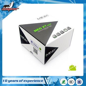 Cheap Quad core for android tv box minix neo x7 with android 4.2 os quad core rk3188 RJ45 bluetooth HDMI 8GB high quality for sale