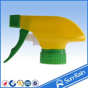 Best 28mm Yellow Green Cosmetic trigger sprayers for bottles 28/400 28/410 28/415 wholesale