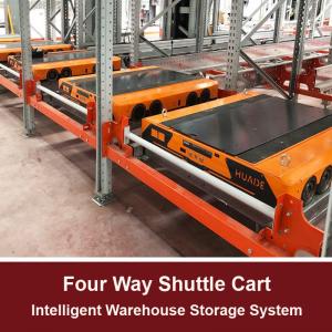 Best Four Way Radio Shuttle Cart 4 Way Shuttle Cart Warehouse Storage Shuttle Racking wholesale