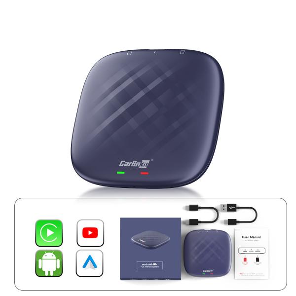Cheap Android 13 With Youtube & Netflix Wired to Wireless Adapter Carplay Tbox Plus Smart Magic Box Car Ai Box 8-Core 8g 128g Wifi GPS for sale