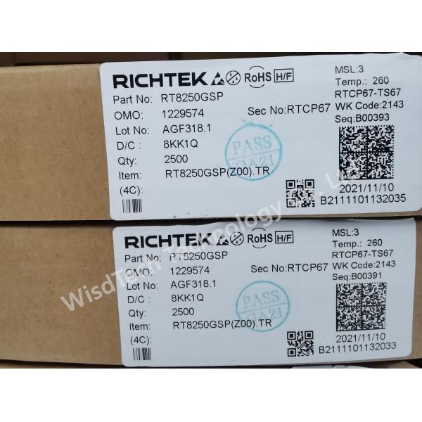RT8250GSP Switching Voltage Regulators 3A Integrated Circuits ICs Circuit Chip