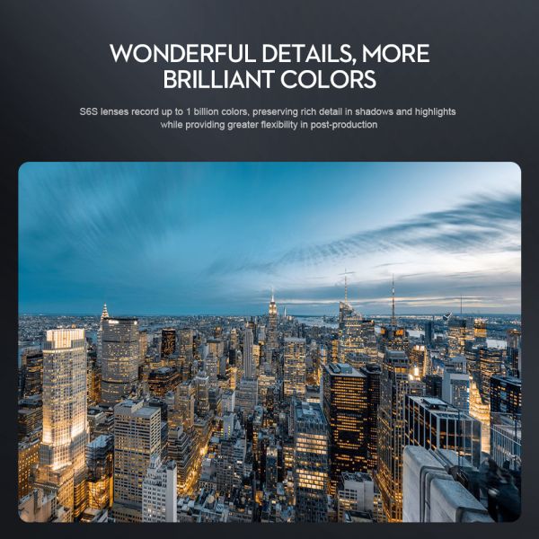 New S6S Brushless Motor Drone 6K HD Dual Camera RC Auto Obstacle Avoidance Professional Foldable Quadcopter