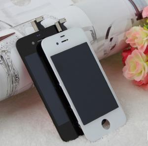 China Iphone 4 4S complete full Assembly LCD Touch Screen with Digitizer frame on sale
