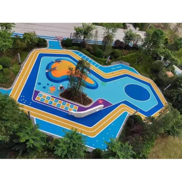 Rubber granules in bulk packaging