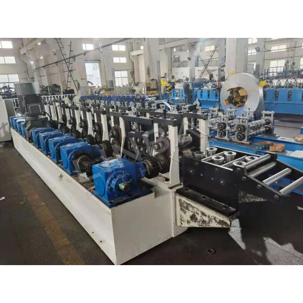 Gondola Shelving Slotted Angle Rack Metal Roll Forming Machine