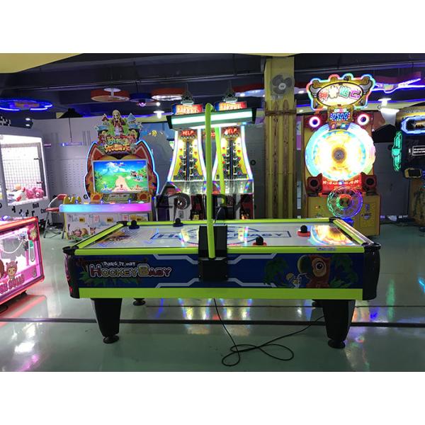 220V Redemption Sport Video Arcade Game Machines / Kids Air Hockey Table