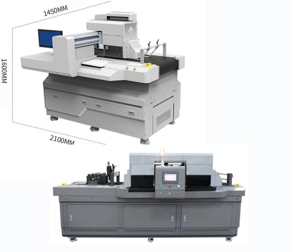 Single Pass Uv Printer Machine With Automatic Customizable Loading / Unloading