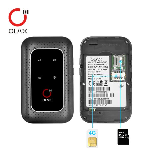 OLAX WD680 Wireless Wifi Routers 802.11n 3g 4g Pocket Modem Unlocked