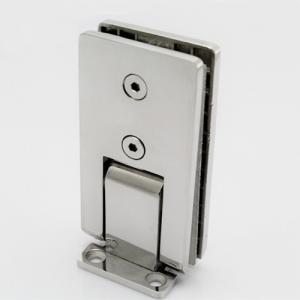 China Stainless steel glass door hinge - Wall mounted on sale