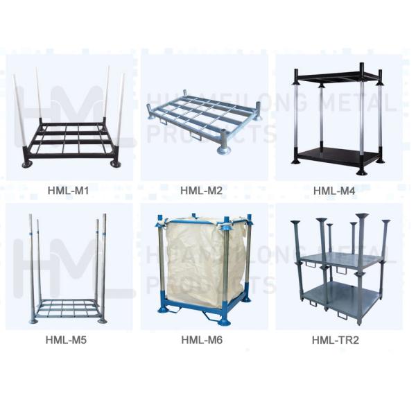 Sturdy 4 Nestainer Storage Racks 1000-2000mm Height 1500kg Loading Bear Weight