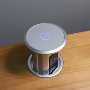 Multi - Function Kitchen Desktop Automatically Pop Up Vertical Power Socket For Wireless Phone Charging
