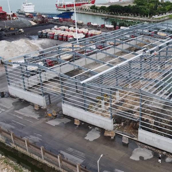 Engineer Guidance Installation for Solid H-shape Steel Beam Main Frame Modular Steel Engineered Building