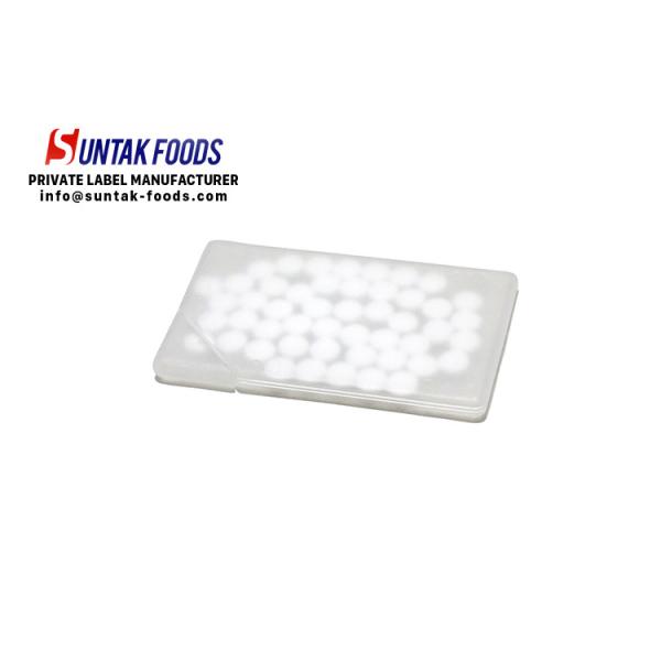 Stock promotion sugar free peppermint flavor candy With PP Mintcard