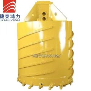 China Q345B Core Barrel Drilling With Pin Teeth / Replaceable Teeth / Shank Chisel on sale