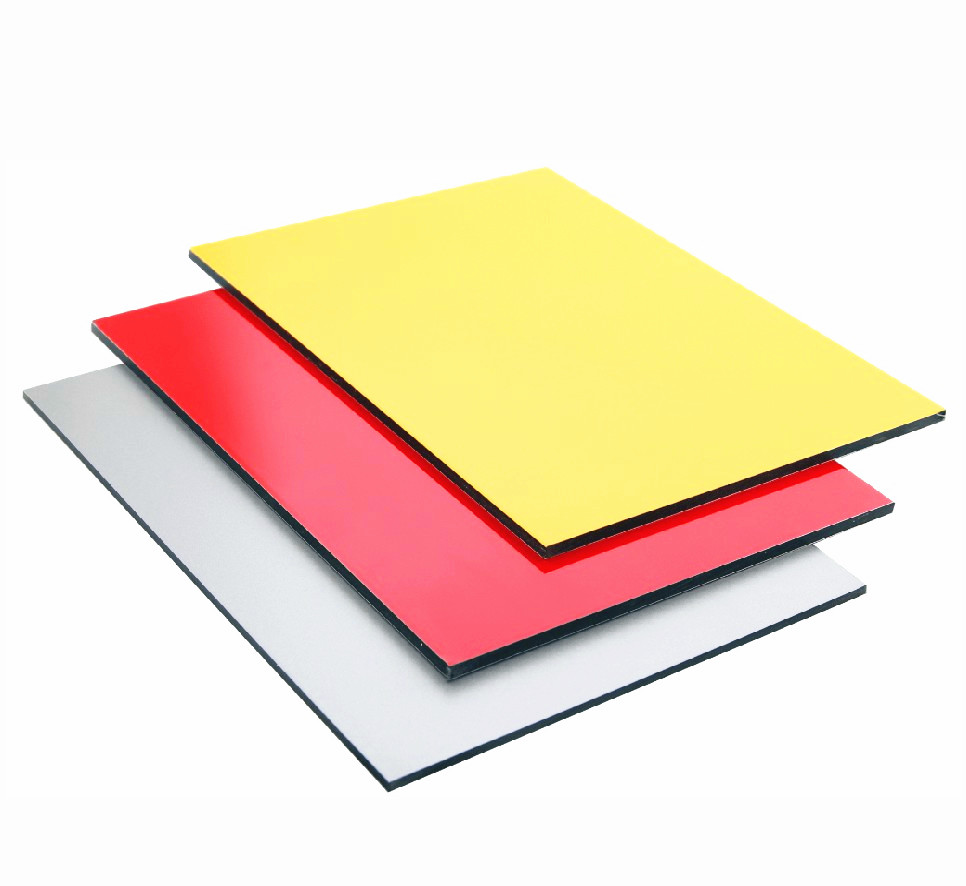 4 X 8ft Black Anti Scratch Aluminum Composite Sheets Wall Cladding Acp Panel For Exhibition Acm