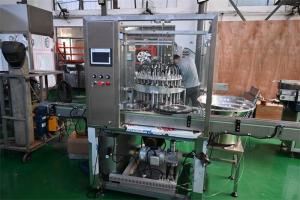 Eye Drops Filling Capping Intergrated Machine 3 In 1 Machine, Screw Capping With PLC Control