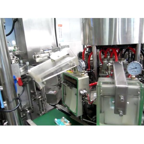 Automatic Multi Station Rotary Vacuum Packing Machine For Snack Food