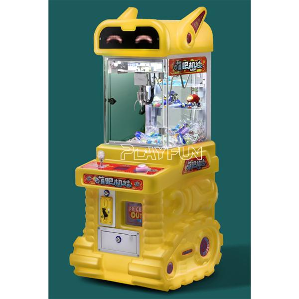 Playfun Factory Directly Price Super Man Mini Commercial Small Doll Coin Operated Toy Crane Claw Machine for Mexican Market