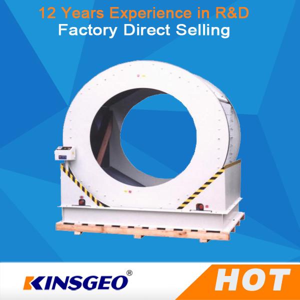 Simulate Transport Drum Drop Testing Machine For Testing Damage with Spring Type