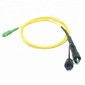 China IP SC Connector Fiber Cable Assembly Outdoor Waterproof Patch Cord FTTA SC/APC on sale