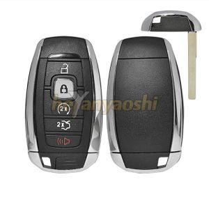 Best Lincoin 6 Buttons Smart Key Shell with Emergency Key Insert wholesale