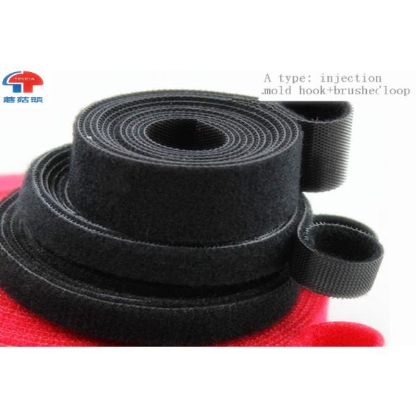 Back To Back Cable Tie Straps / Quick Release hook and loop Cable Ties